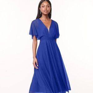 Azazie Tinsley Dress Royal Blue A4